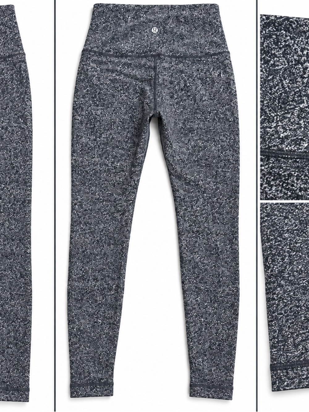 lululemon athletica Printed High-Rise Gray Jeggings